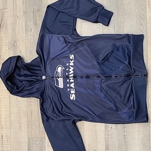 Seattle Seahawks "Dad" Zip Up Hoodie